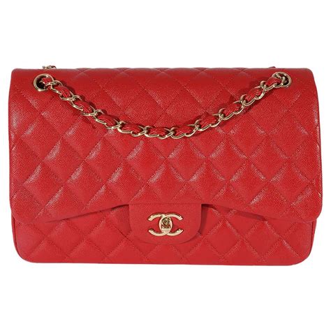 old white and red interior chanel bag|vintage Chanel bag red.